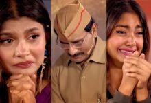 sagar karande postman kaka in jau bai gavat set